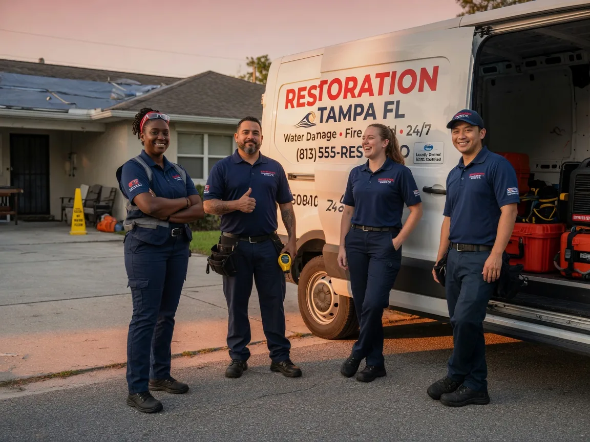Water Damage Restoration company in California, PA