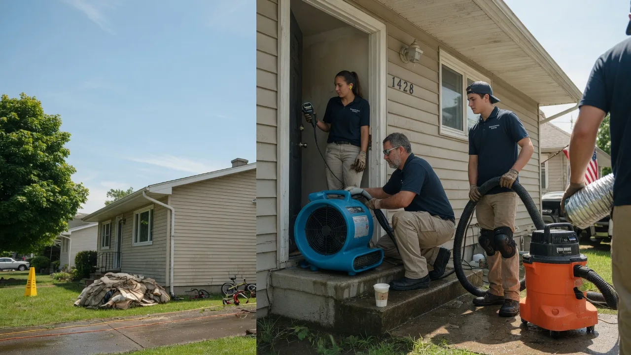 Water Damage Restoration in California, PA near me